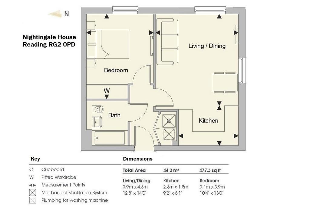 Nightingale House, Kennet Island Serviced By Ferndale Apartment *